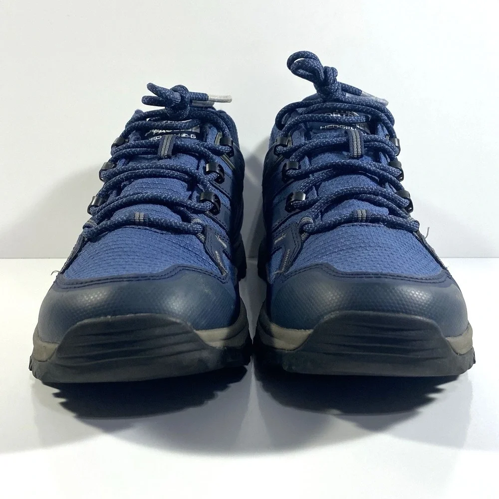 The North Face Mens Size 9 Hedgehog Gore-Tex Vibra Hiking Shoes Summit Navy Blue
